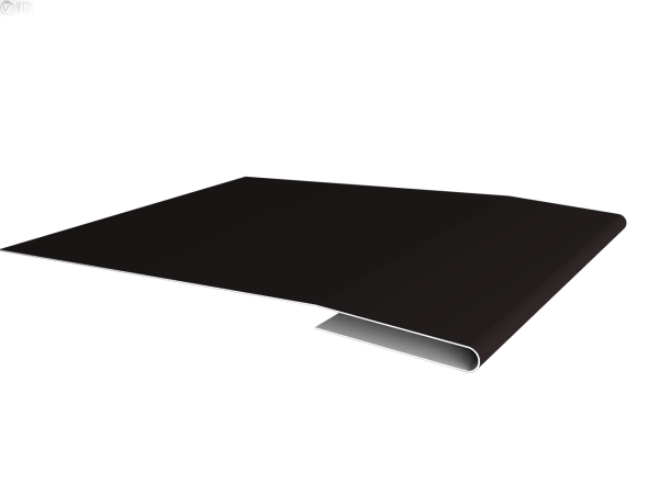 Планка начальная 0,5 Satin Matt TX RAL 9005 черный (2м)