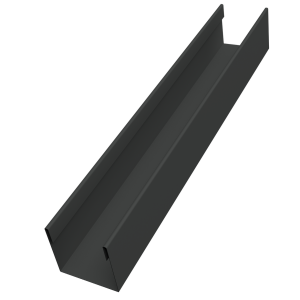 Стойка жалюзи Milan Slim 0,5 Velur X RAL 7016 антрацитово-серый (2м)