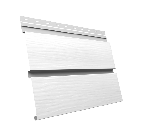 Квадро брус 3D 0,5 Satin с пленкой RAL 9003 сигнальный белый