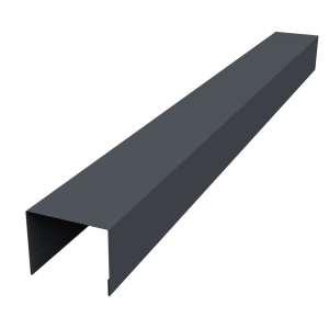 Крышка жалюзи Palermo 0,5 Atlas X RAL 7024 мокрый асфальт (2м)