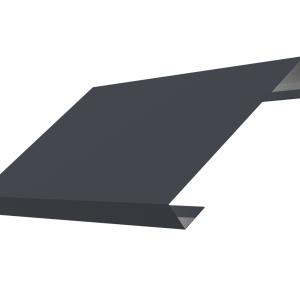 Ламель лицевая 150 забора жалюзи Texas 0,5 PurPro с пленкой RAL 7024 мокрый асфальт