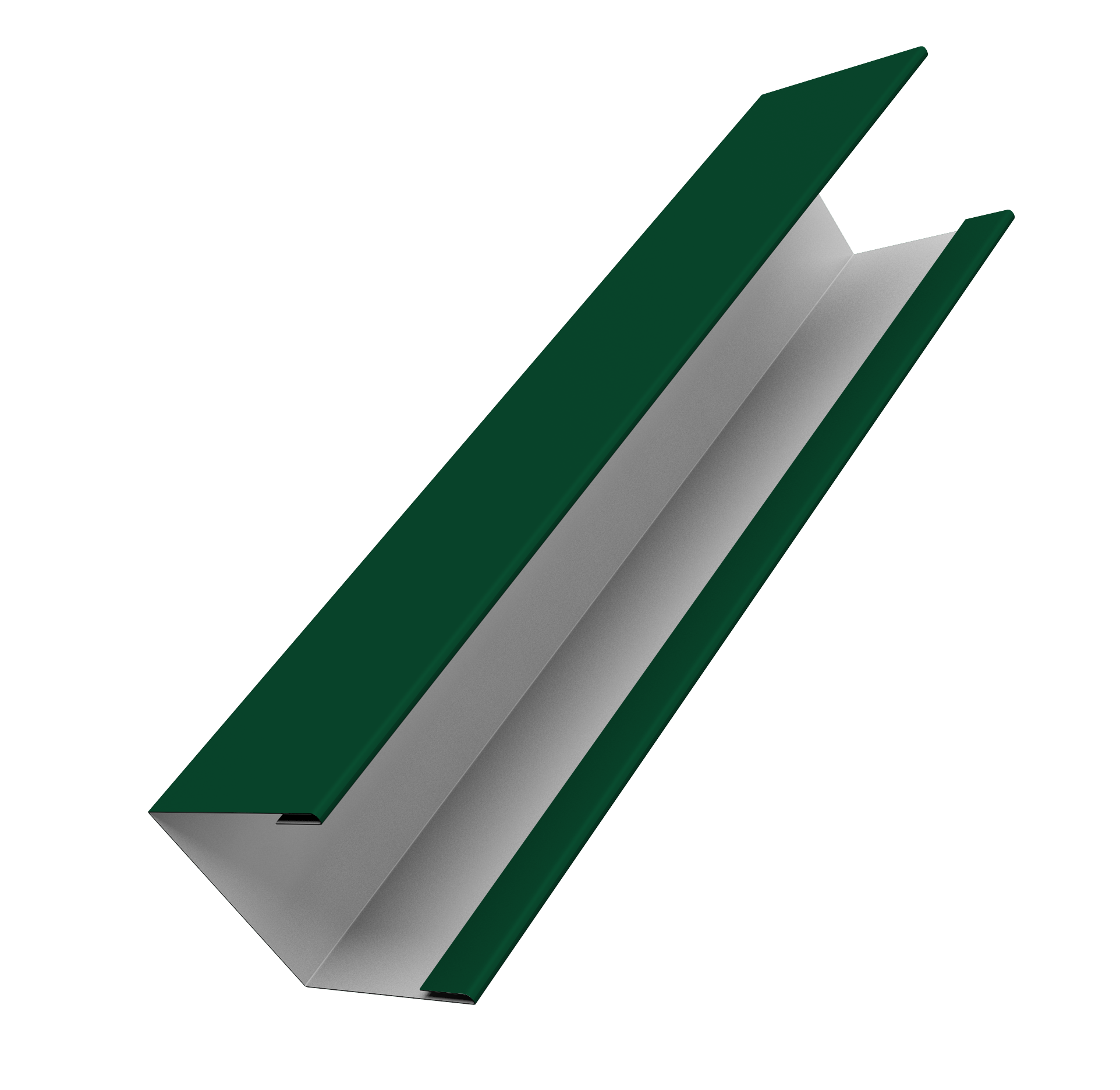 Крышка жалюзи Milan Slim 0,45 Drap TX RAL 6005 зеленый мох (3м)