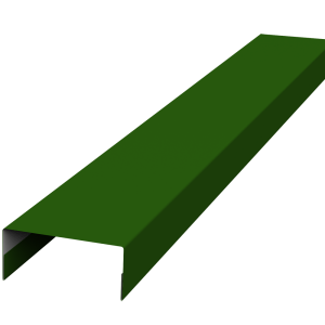 Крышка 45х20 жалюзи Texas 0,45 PE RAL 6002 лиственно-зеленый (2,5м)