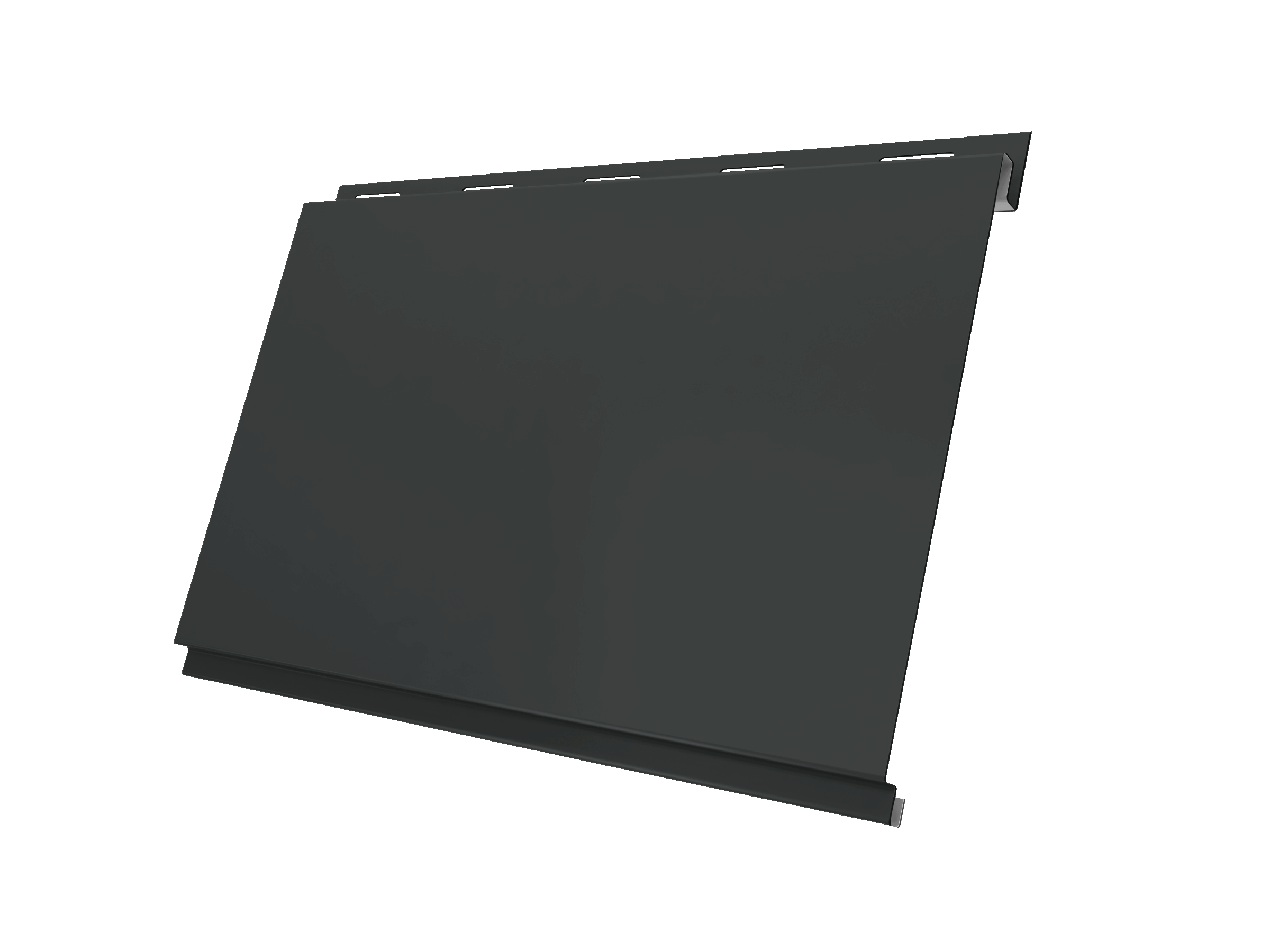 Софит Вертикаль 0,2 Grand Line classic 0,45 Drap TX RAL 7016 антрацитово-серый