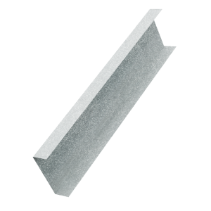 Декоративная накладка на столб универсальная 62х55 для забора жалюзи 0,55 Zn (3м)