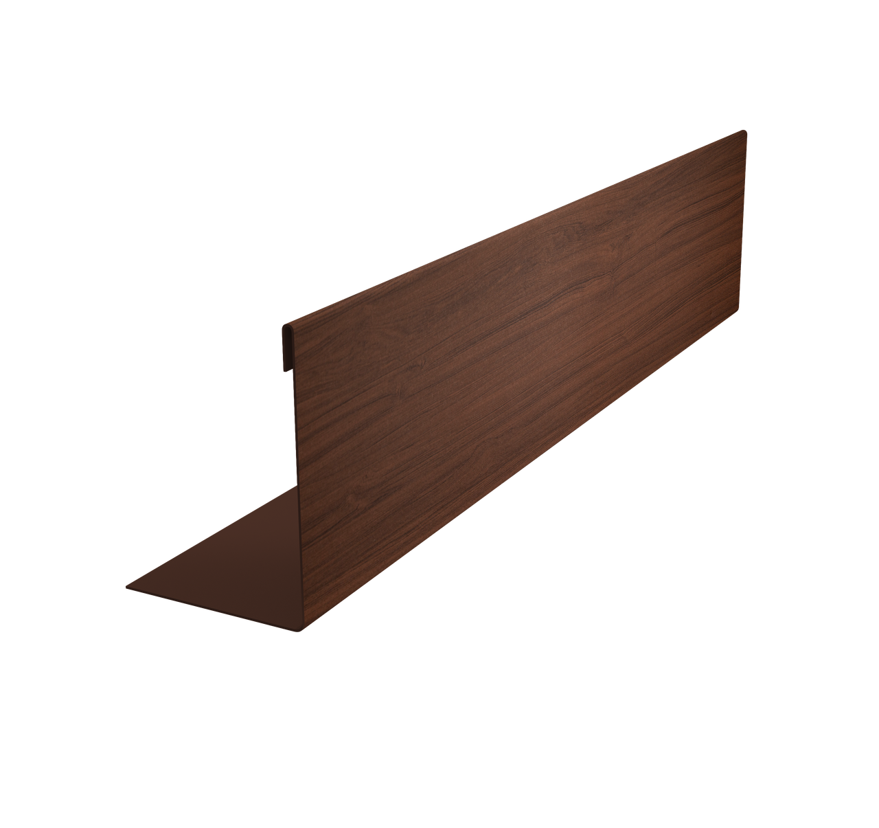 Нащельник 125 Texas 25х35 0,45 Print Elite Choco Wood TwinColor (L1,8)