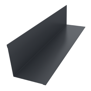 Угол внутренний 110х110 0,5 Satin Matt TX RAL 7024 мокрый асфальт (2м)