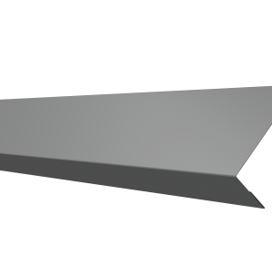 Ламель лицевая 50 забора жалюзи Texas 0,5 Satin с пленкой RAL 9006 бело-алюминиевый