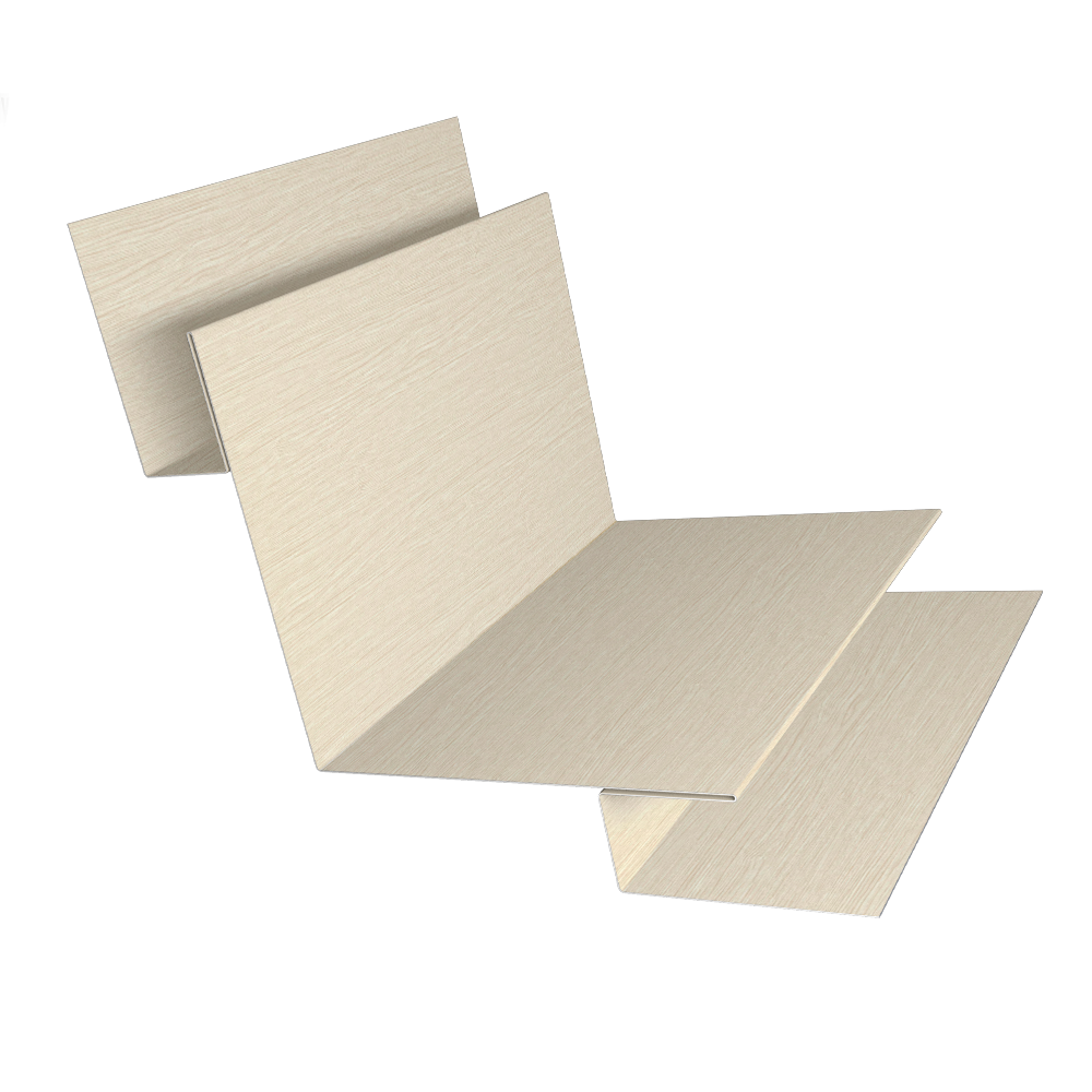 Угол внутренний сложный 90 град. 0,45 Print Elite Milky Wood TwinColor (3м)