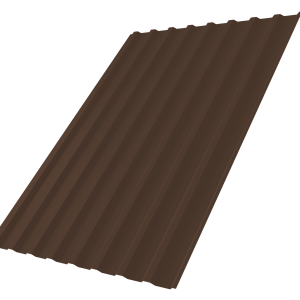 Профнастил С20B 0,4 PE-Matt-Double RAL 8017 шоколад
