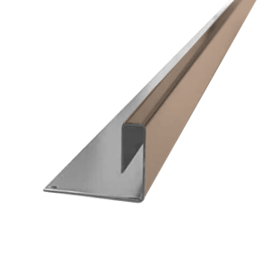 Профиль конечный SidWood Zn RAL 1019 двусторонний окраска (3м)