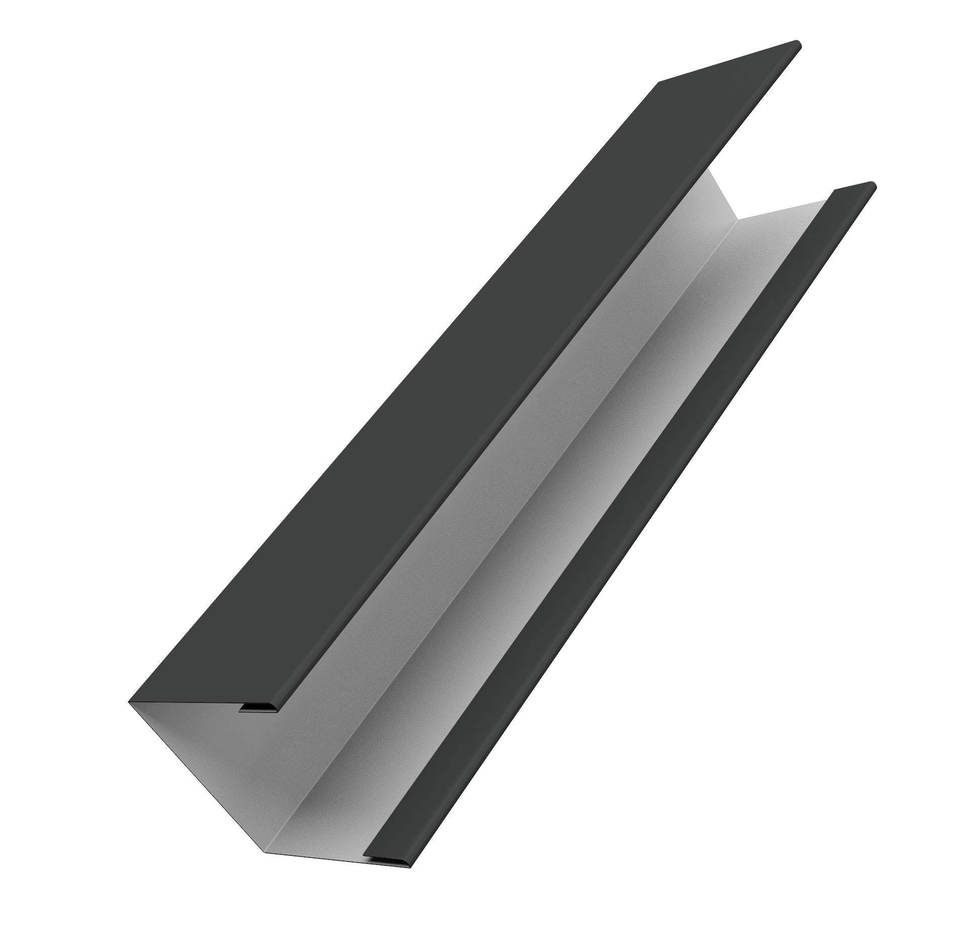 Крышка жалюзи Milan Slim 0,45 Drap TX RAL 7016 антрацитово-серый (2,5м)