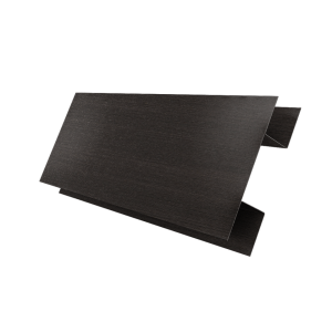 Планка H-образная Экобрус 0,45 Print Elite с пленкой Coffee Wood TwinColor (2м)