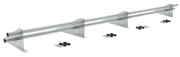 Снегозадержатель трубчатый универсальный Optima плюс RAL 7035 3м
