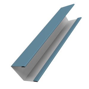 Крышка жалюзи Milan Slim 0,45 Drap TX RAL 5024 пастельно-синий (3м)