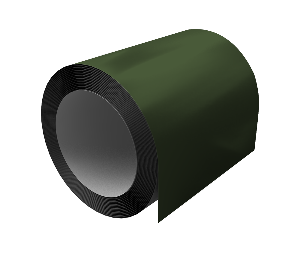 Отмотка 0,5 Satin Matt TX с пленкой RAL 6020 хромовая зелень