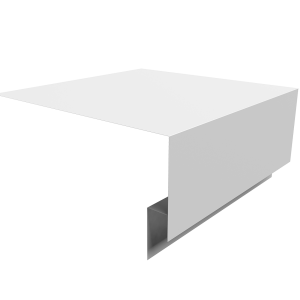 Планка околооконная сложная Блок-Хаус new Grand Line 200х75х27 0,45 PE с пленкой RAL 9003 сигнальный белый (3м)