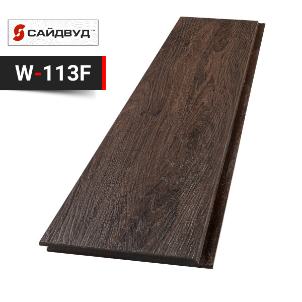 Фиброцементный сайдинг SidWood клик 200х10мм на целлюлозе W113 F (3м)