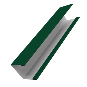 Крышка жалюзи Milan Slim 0,45 Drap RAL 6005 зеленый мох (2,5м)