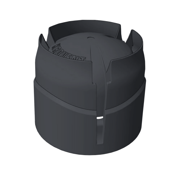 Колпак Krovent Hupcap 270 new серый