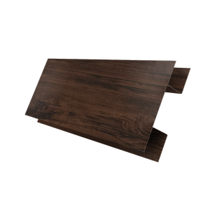 Планка H-образная Экобрус 0,45 Print Elite с пленкой Cherry Wood TwinColor (2м)