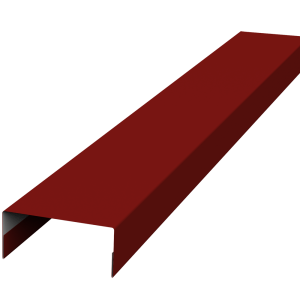 Крышка 45х20 жалюзи Texas 0,5 Satin RAL 3011 коричнево-красный (3м)