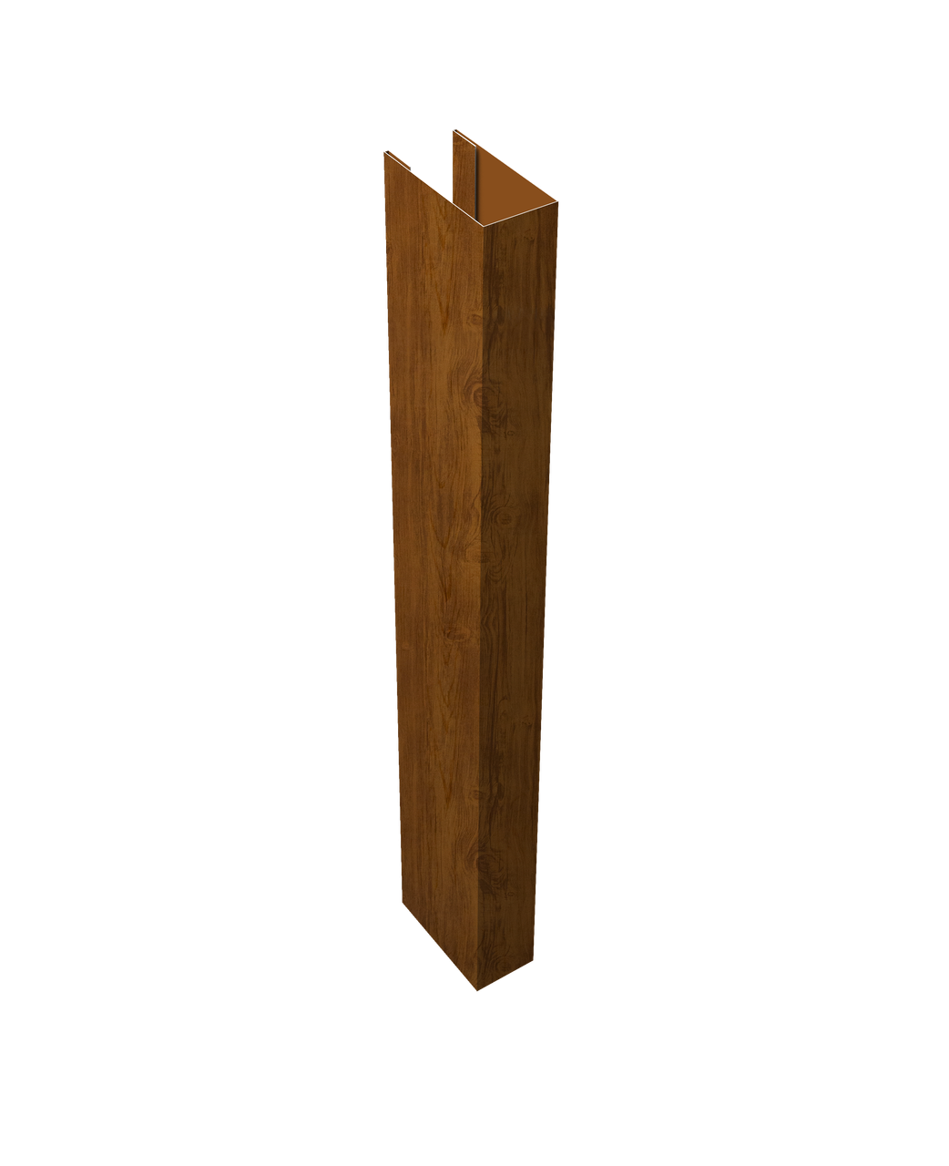 Стойка Texas для калиток и ворот 0,45 Print Elite Golden Wood TwinColor (1,8м)