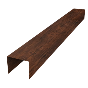 Крышка для забора жалюзи Palermo 0,45 Print-Double Premium Cherry Wood Dark F (2м)