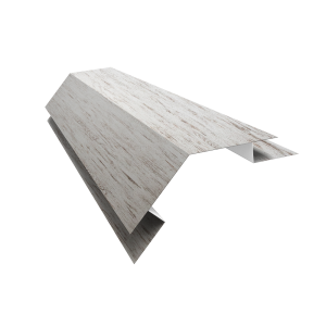 Планка угла внешнего сложного 135 градусов Экобрус Grand Line 0,45 Print Elite Snow Wood TwinColor (2м)