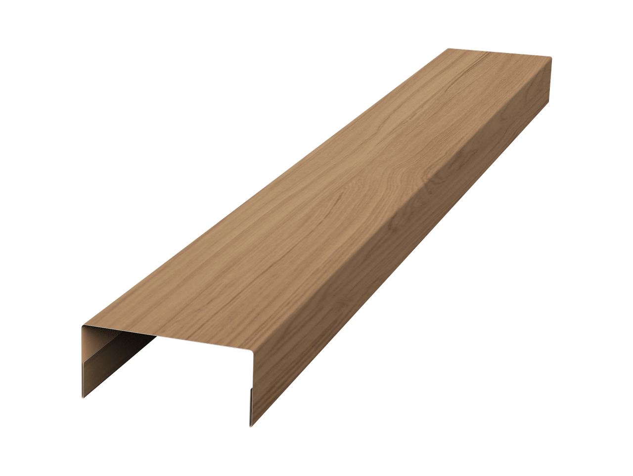 Крышка 30х15 жалюзи Texas 0,45 Print Elite Honey Wood TwinColor (2,5м)