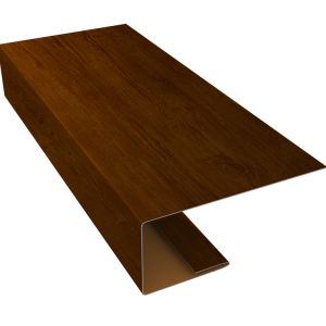 J-Профиль 18мм 0,45 Print Premium Golden Wood Intense FTC (3м)