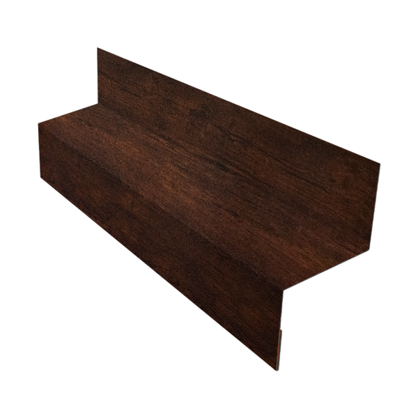 Отлив межэтажный 35 0,4 Print Premium Cherry Wood Dark FTC (3м)