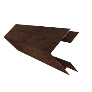 Планка угла внешнего сложного Блок-Хаус new Grand Line 0,45 Print-Double Premium Cherry Wood Dark F (3м)