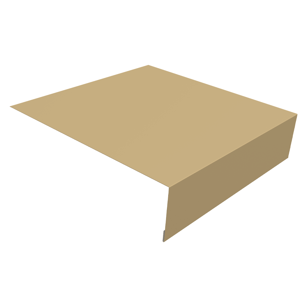 Планка околооконная простая 200х50 0,7 PE с пленкой RAL 1014 слоновая кость (3м)