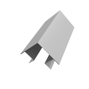 Угол внешний сложный Кликфальц Pro 0,45 Drap TX RAL 7047 телегрей 4 (3м)