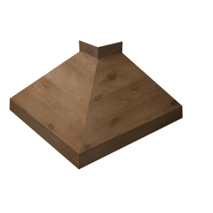 Угол отлива внешний 100 0,45 Print Premium с пленкой Pine Wood Fresh