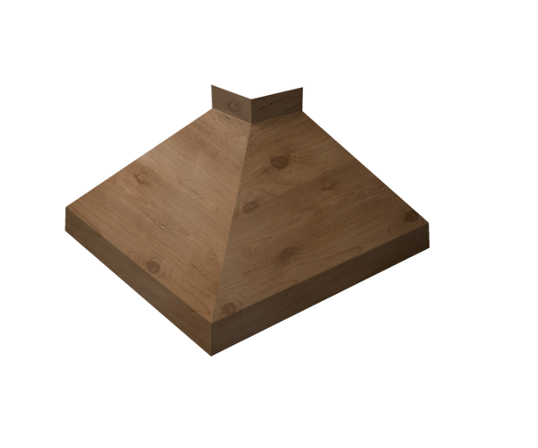 Угол отлива внешний 100 0,45 Print Premium с пленкой Pine Wood Fresh