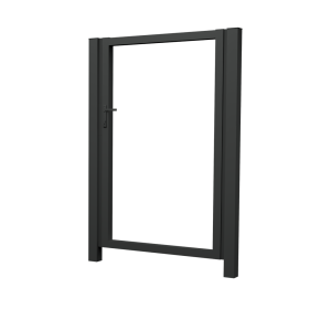 Калитка Жалюзи 2,0х1,5 RAL 7016 без заполнения