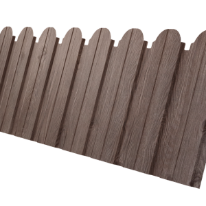 Профнастил C10B фигурный 0,45 Print Elite White Wood TwinColor
