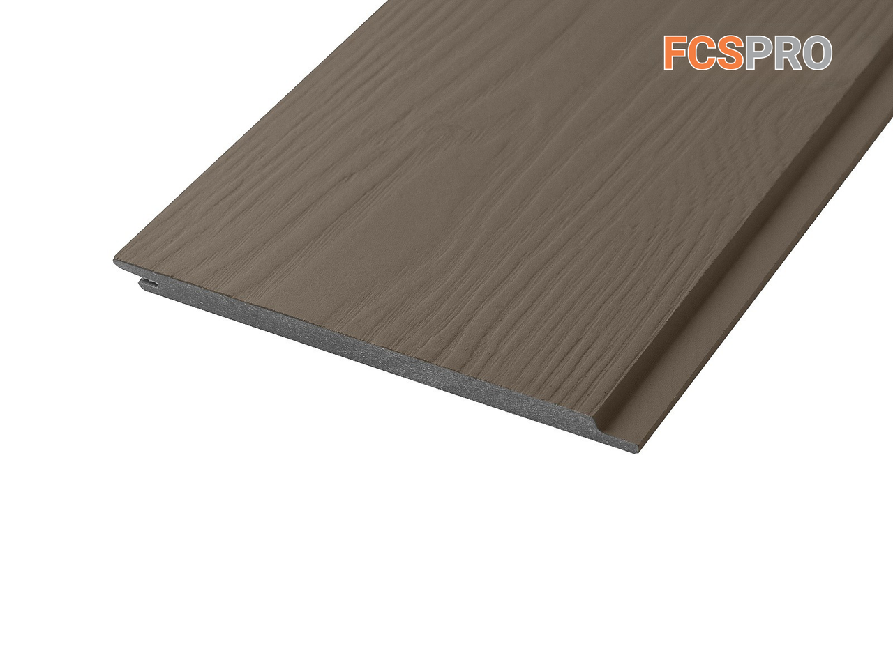Фиброцементный сайдинг 190х10мм FCSPRO Wood Click F64 (3м)