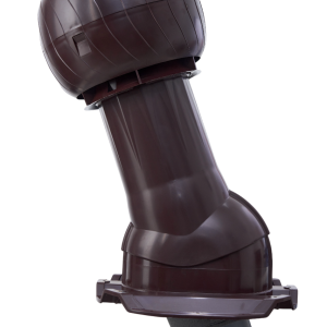 Комплект канализационный Gervent Statik для кровли Профнастил-21 изолированный 110/160мм коричневый