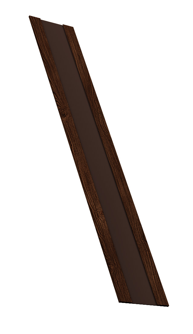 Крепежная планка жалюзи Milan, Milan Slim, Tokyo 0,45 Print Elite Cherry Wood TwinColor (2м)
