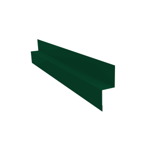 Отлив для сегментного кожуха на трубу 0,45 Drap RAL 6005 зеленый мох (3м)