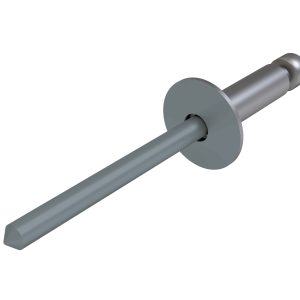 Заклёпка вытяжная Daxmer 3,2х8 (1000шт) сталь/сталь RAL 7024