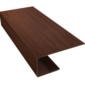 J-Профиль 18мм 0,45 Print Elite Choco Wood TwinColor (2м)
