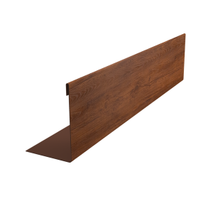 Нащельник 125 Texas 25х35 0,45 Print Premium Golden Wood Fresh TwinColor (L2,0)