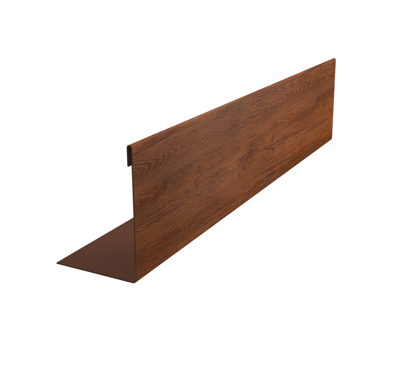 Нащельник 125 Texas 25х35 0,45 Print Premium Golden Wood Fresh TwinColor (L2,0)