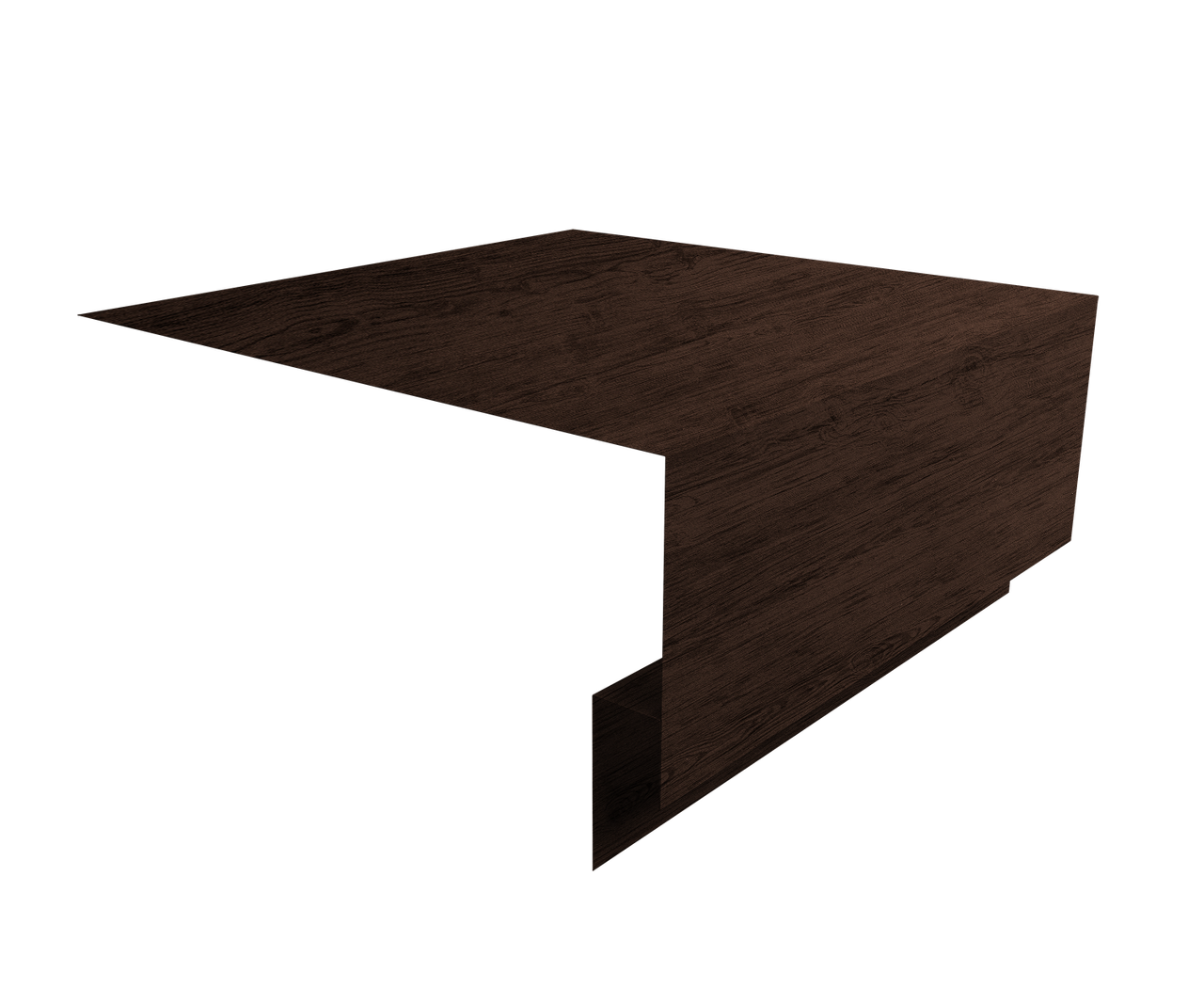 Планка околооконная сложная Блок-Хаус new Grand Line 200х75х27 0,45 Print-Double Premium Antique Wood (3м)