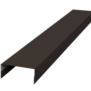 Крышка 45х20 жалюзи Texas 0,5 PurLite Matt RR 32 темно-коричневый (3м)