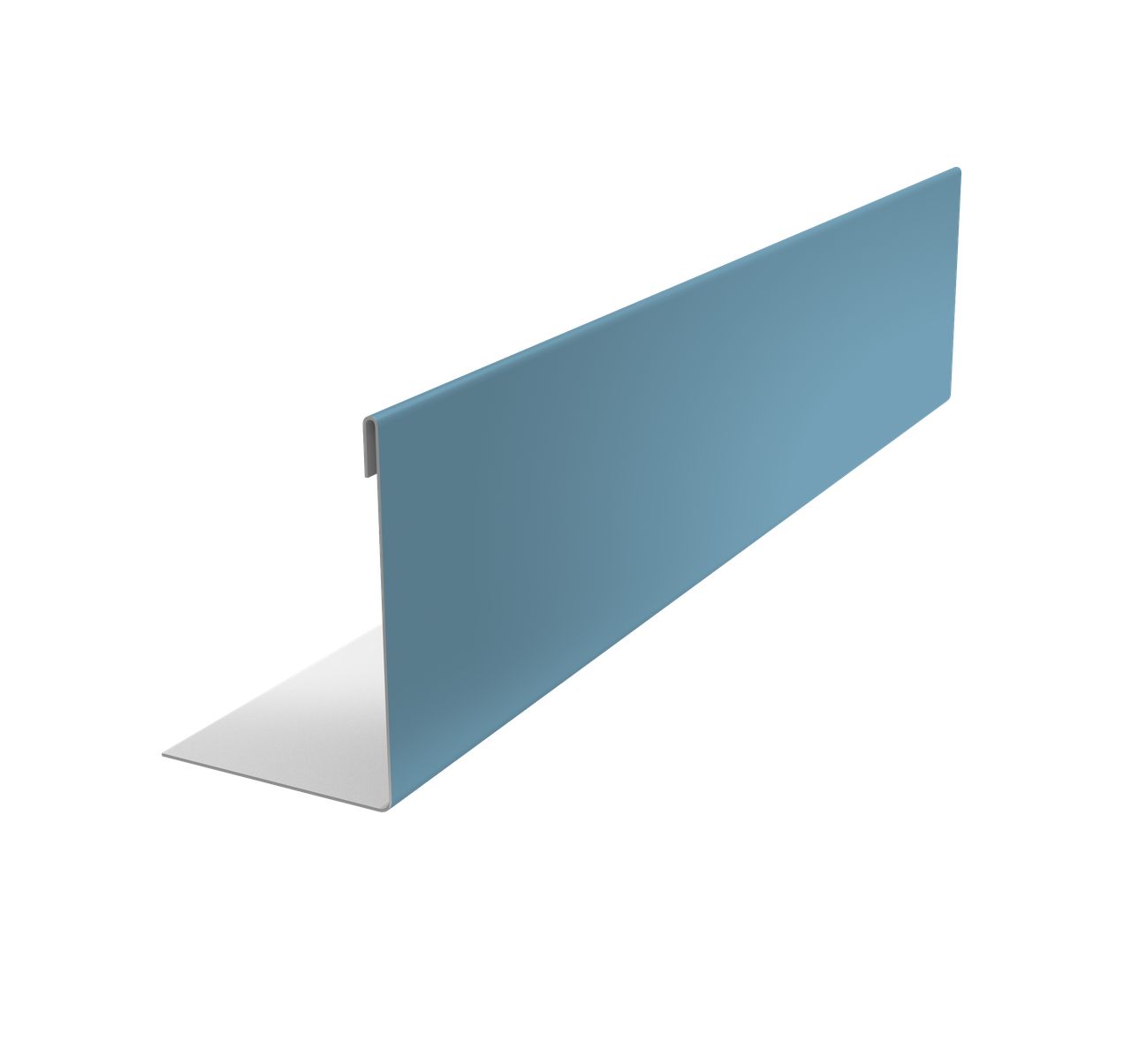Нащельник 125 Texas 25х35 0,45 Drap TX RAL 5024 пастельно-синий (L1,5)